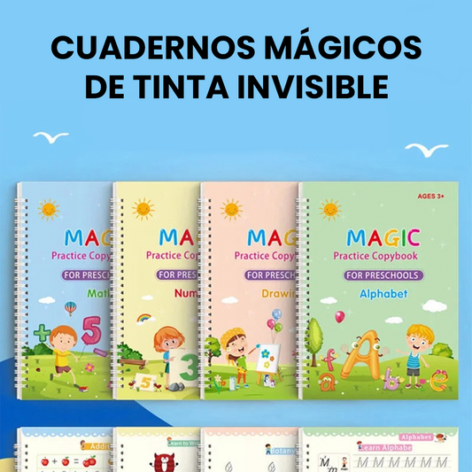 Cuadernos Mágicos de Tinta Invisible Noble Kids